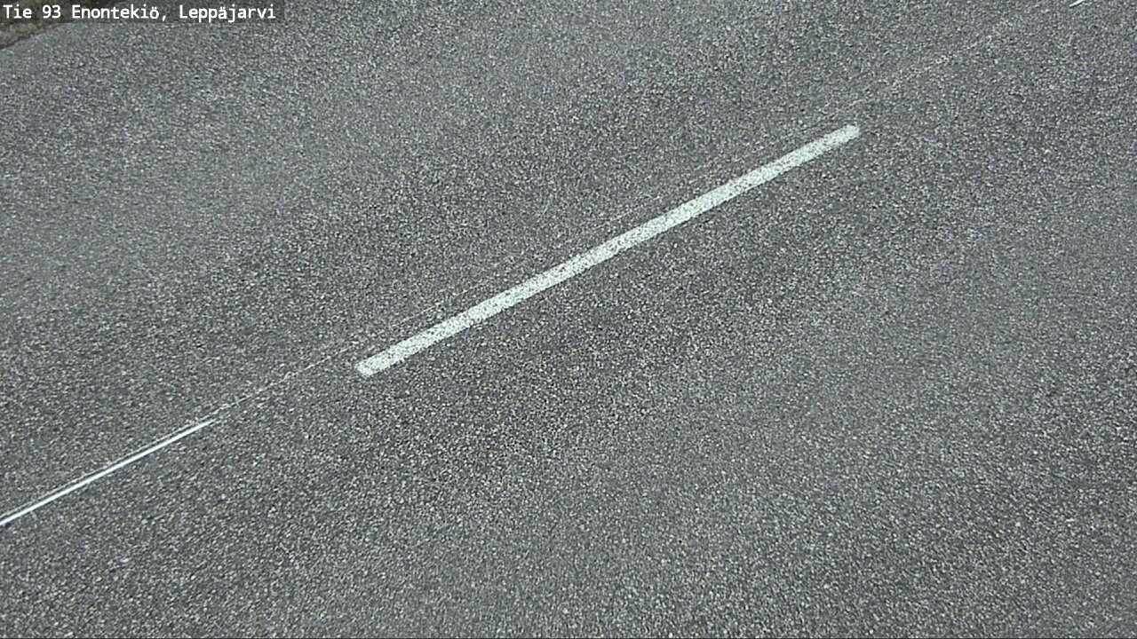 Weather Camera Image Road 93 Enontekiö, Leppäjärvi, Enontekiö, Lappi