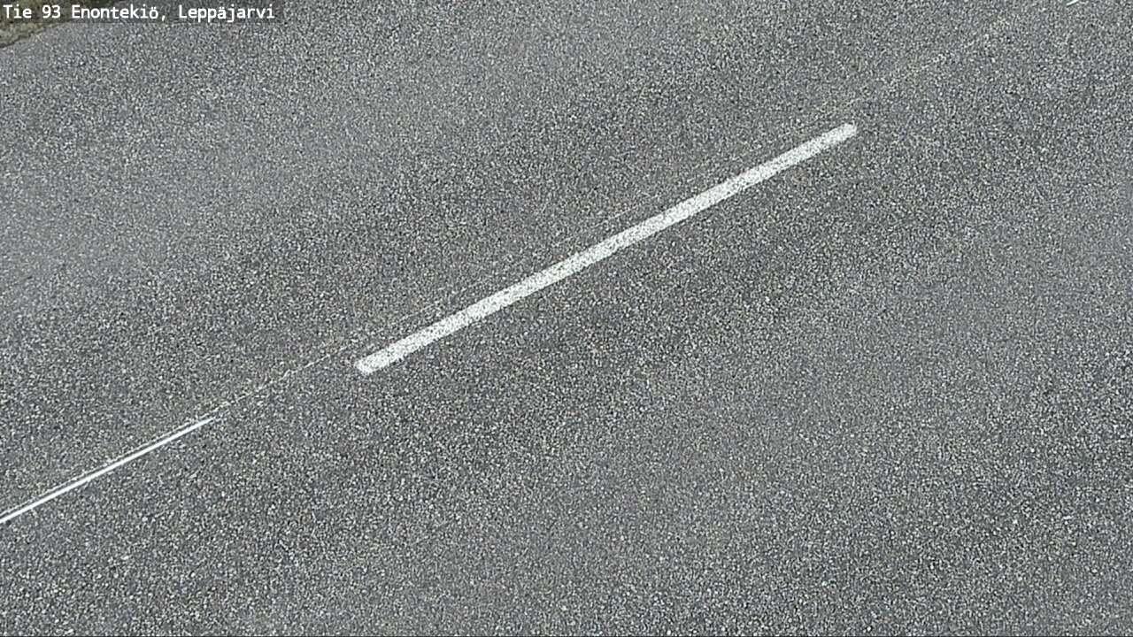 Weather Camera Image Road 93 Enontekiö, Leppäjärvi, Enontekiö, Lappi