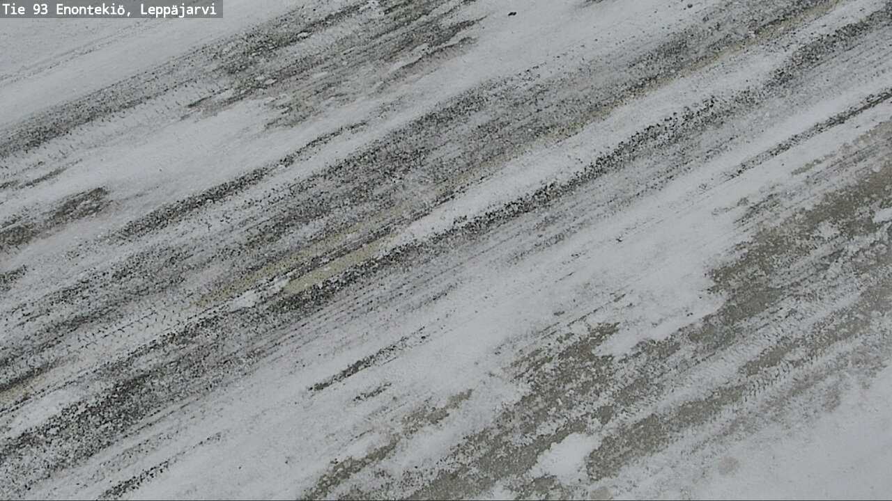Weather Camera Image Road 93 Enontekiö, Leppäjärvi, Enontekiö, Lappi