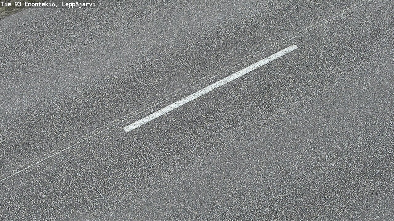 Weather Camera Image Road 93 Enontekiö, Leppäjärvi, Enontekiö, Lappi