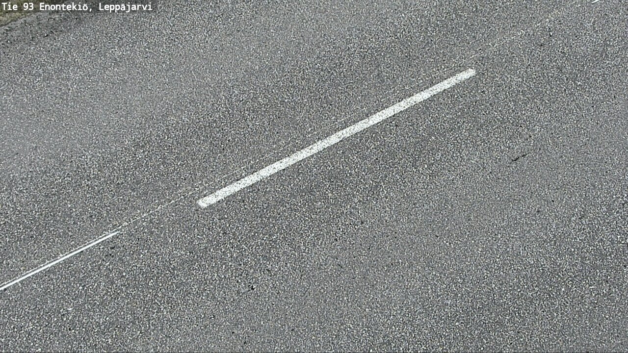 Weather Camera Image Road 93 Enontekiö, Leppäjärvi, Enontekiö, Lappi