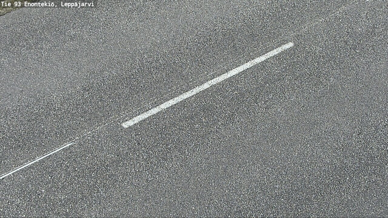 Weather Camera Image Road 93 Enontekiö, Leppäjärvi, Enontekiö, Lappi