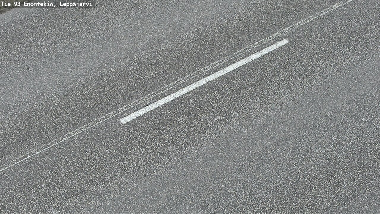 Weather Camera Image Väg 93 Enontekis, Leppäjärvi, Enontekiö, Lappi