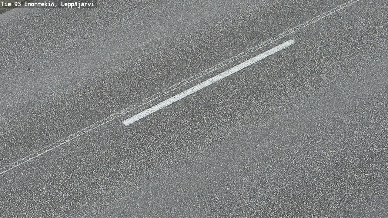 Weather Camera Image Väg 93 Enontekis, Leppäjärvi, Enontekiö, Lappi