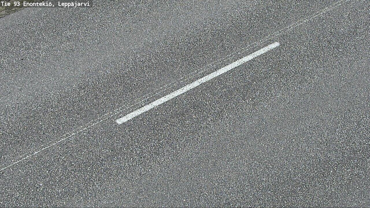 Weather Camera Image Road 93 Enontekiö, Leppäjärvi, Enontekiö, Lappi