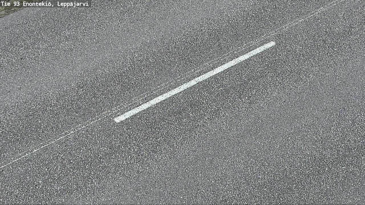Weather Camera Image Road 93 Enontekiö, Leppäjärvi, Enontekiö, Lappi