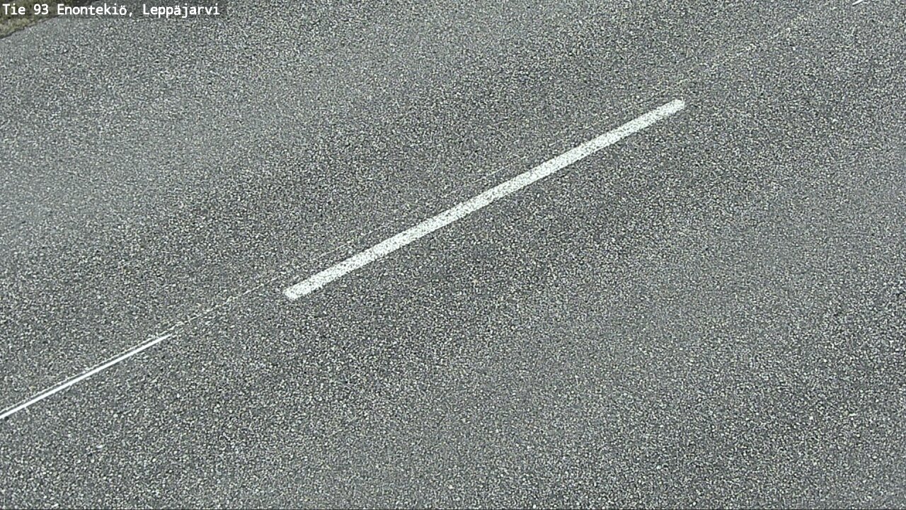 Weather Camera Image Road 93 Enontekiö, Leppäjärvi, Enontekiö, Lappi