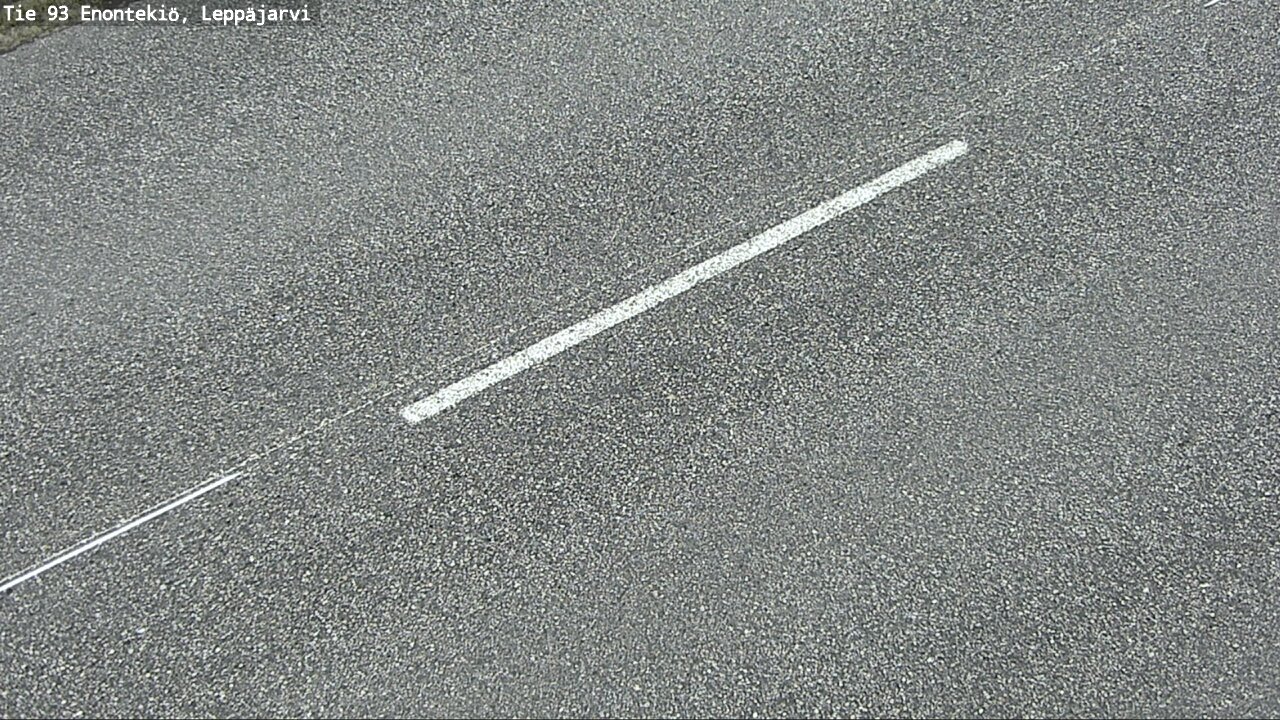 Weather Camera Image Road 93 Enontekiö, Leppäjärvi, Enontekiö, Lappi