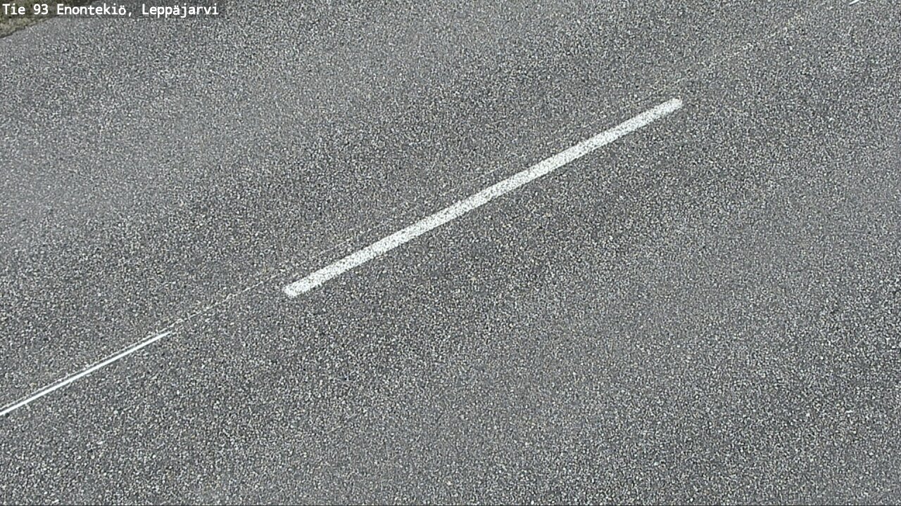 Weather Camera Image Road 93 Enontekiö, Leppäjärvi, Enontekiö, Lappi