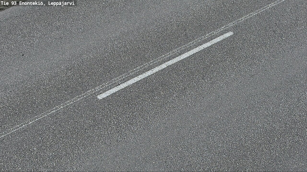 Weather Camera Image Väg 93 Enontekis, Leppäjärvi, Enontekiö, Lappi
