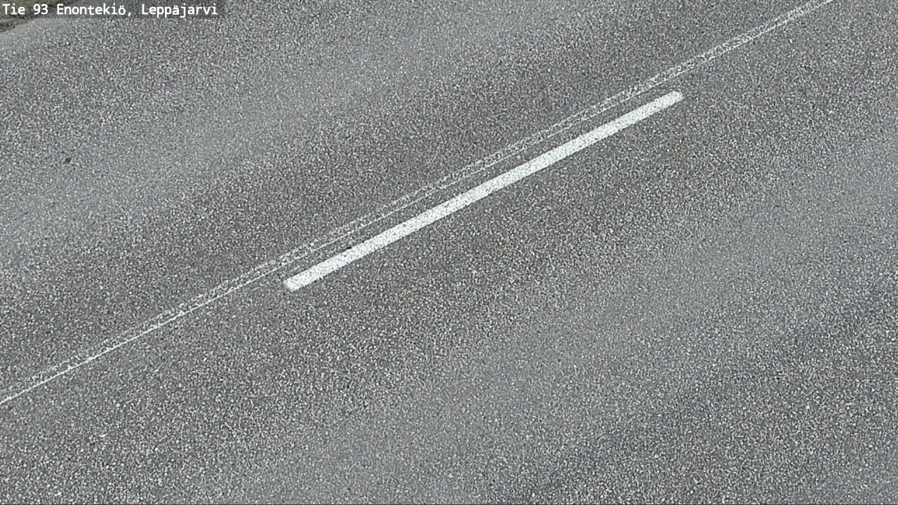 Weather Camera Image Väg 93 Enontekis, Leppäjärvi, Enontekiö, Lappi