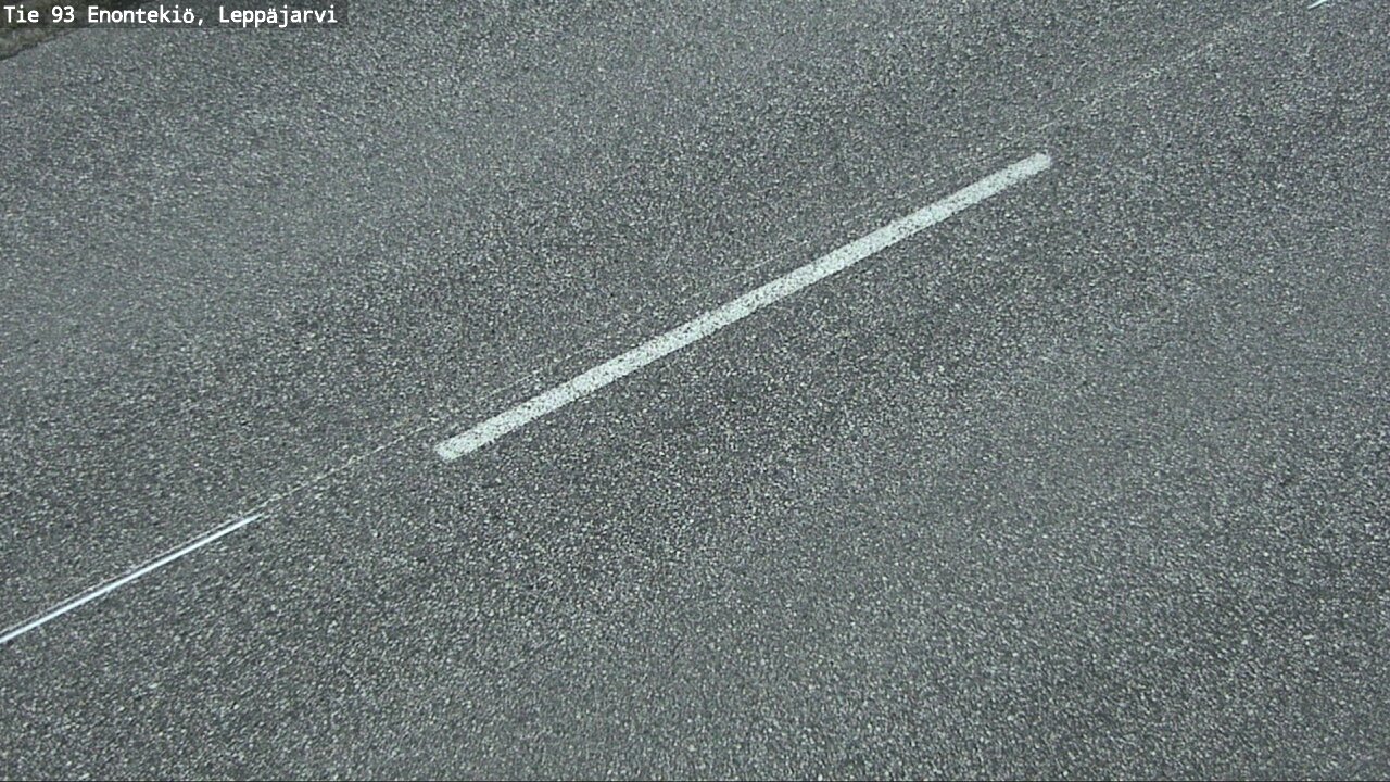 Weather Camera Image Road 93 Enontekiö, Leppäjärvi, Enontekiö, Lappi
