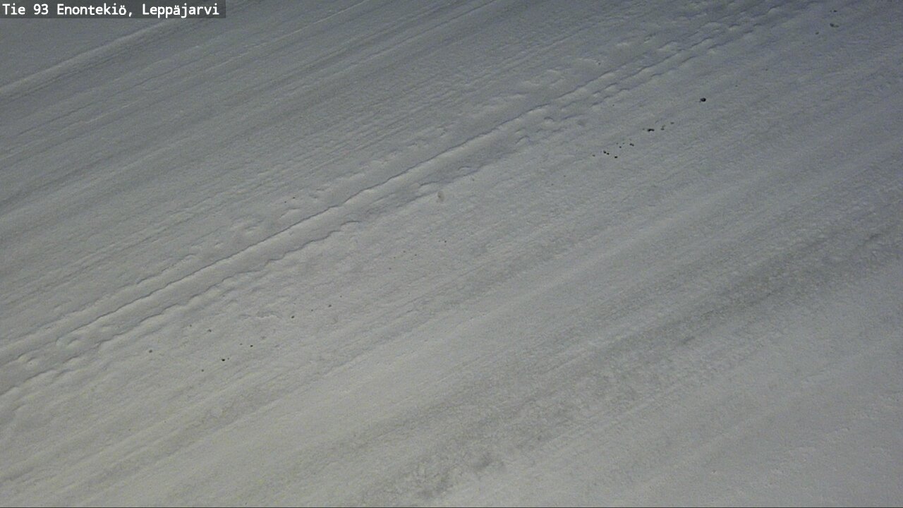 Weather Camera Image Road 93 Enontekiö, Leppäjärvi, Enontekiö, Lappi