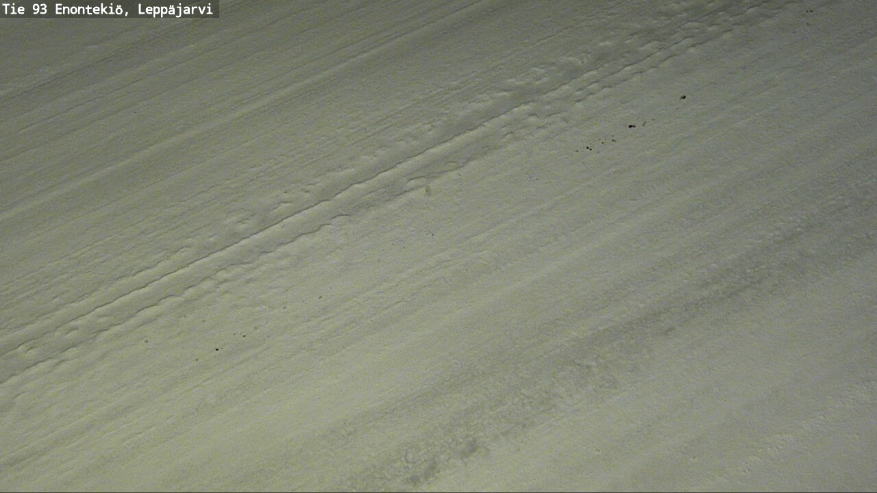 Weather Camera Image Road 93 Enontekiö, Leppäjärvi, Enontekiö, Lappi