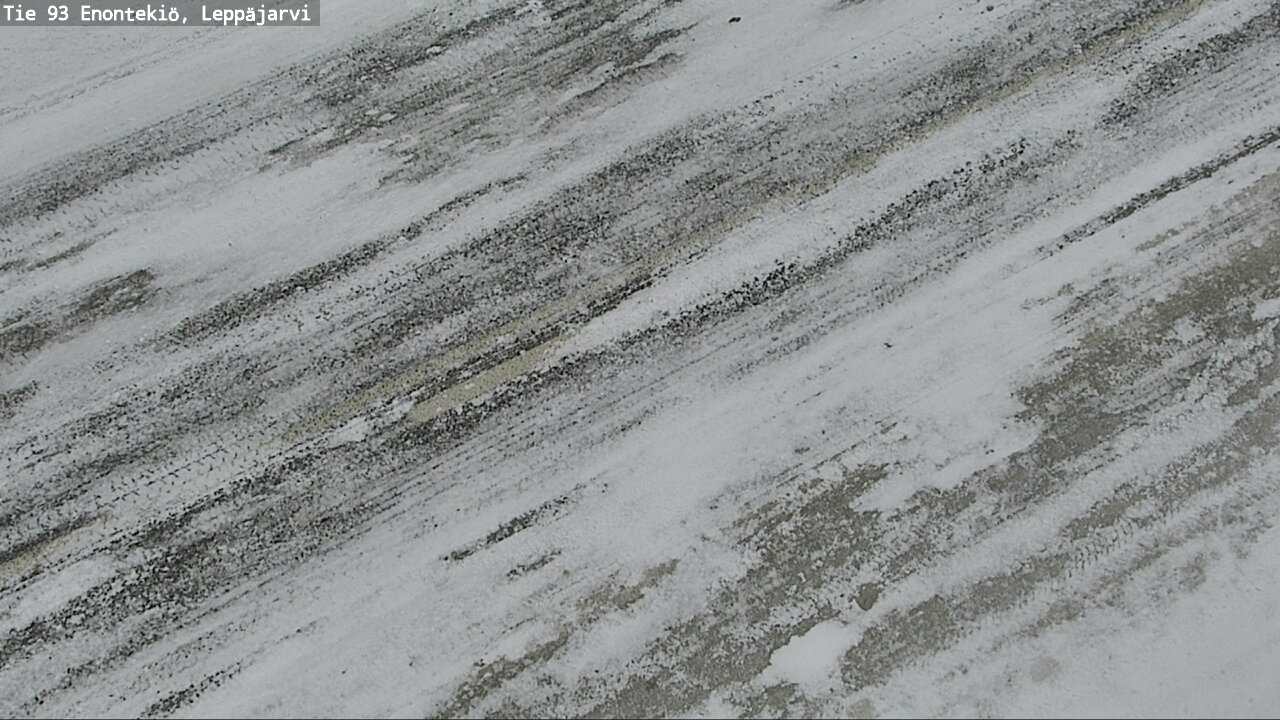 Weather Camera Image Road 93 Enontekiö, Leppäjärvi, Enontekiö, Lappi