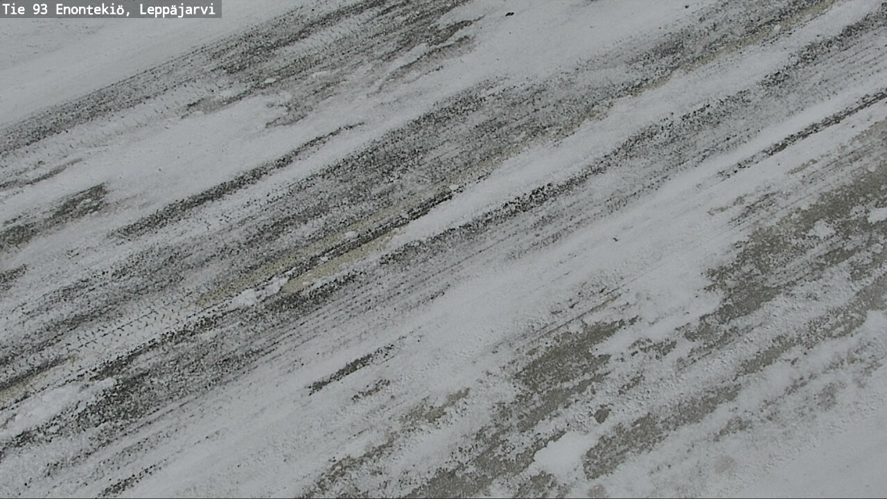 Weather Camera Image Road 93 Enontekiö, Leppäjärvi, Enontekiö, Lappi