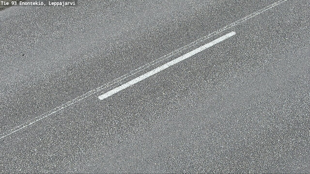 Weather Camera Image Väg 93 Enontekis, Leppäjärvi, Enontekiö, Lappi