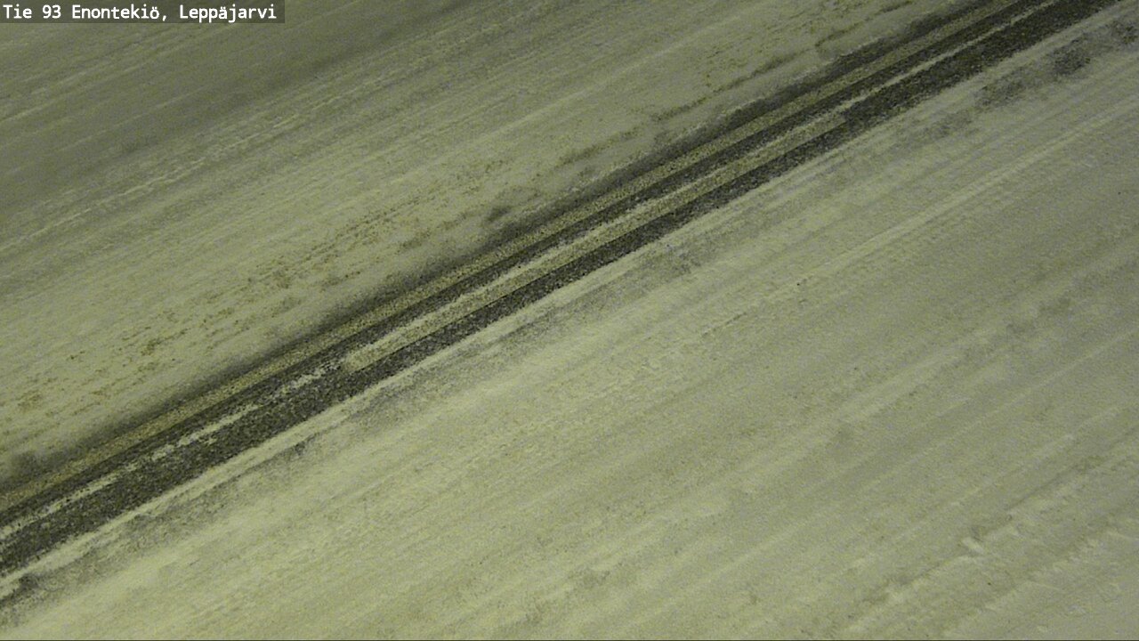 Kelikamerat Kuva Tie 93 Enontekiö, Leppäjärvi, Enontekiö, Lappi