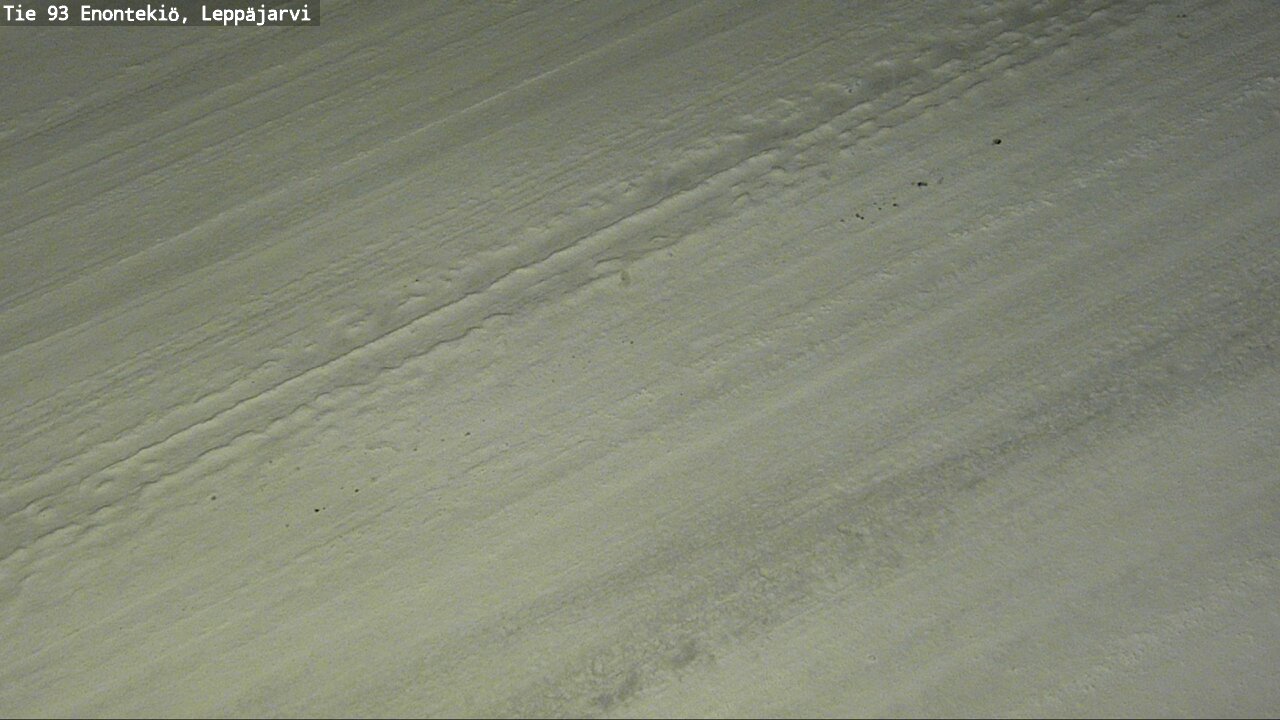 Weather Camera Image Road 93 Enontekiö, Leppäjärvi, Enontekiö, Lappi