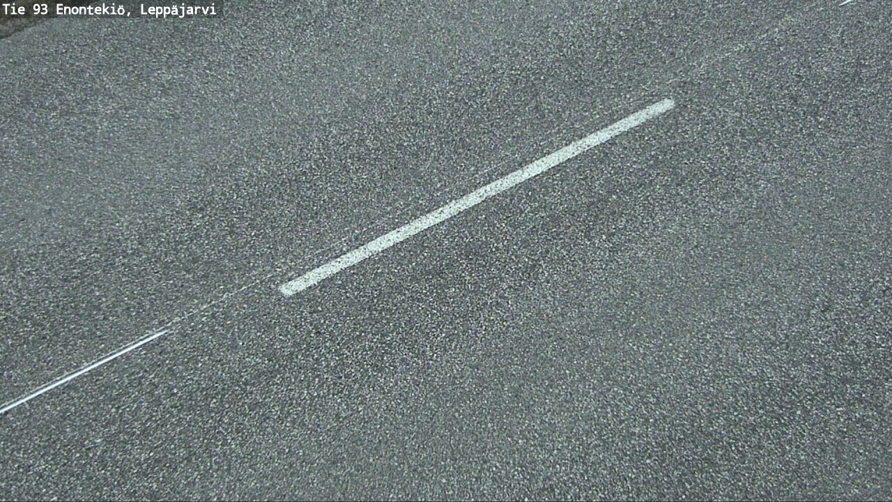 Weather Camera Image Road 93 Enontekiö, Leppäjärvi, Enontekiö, Lappi