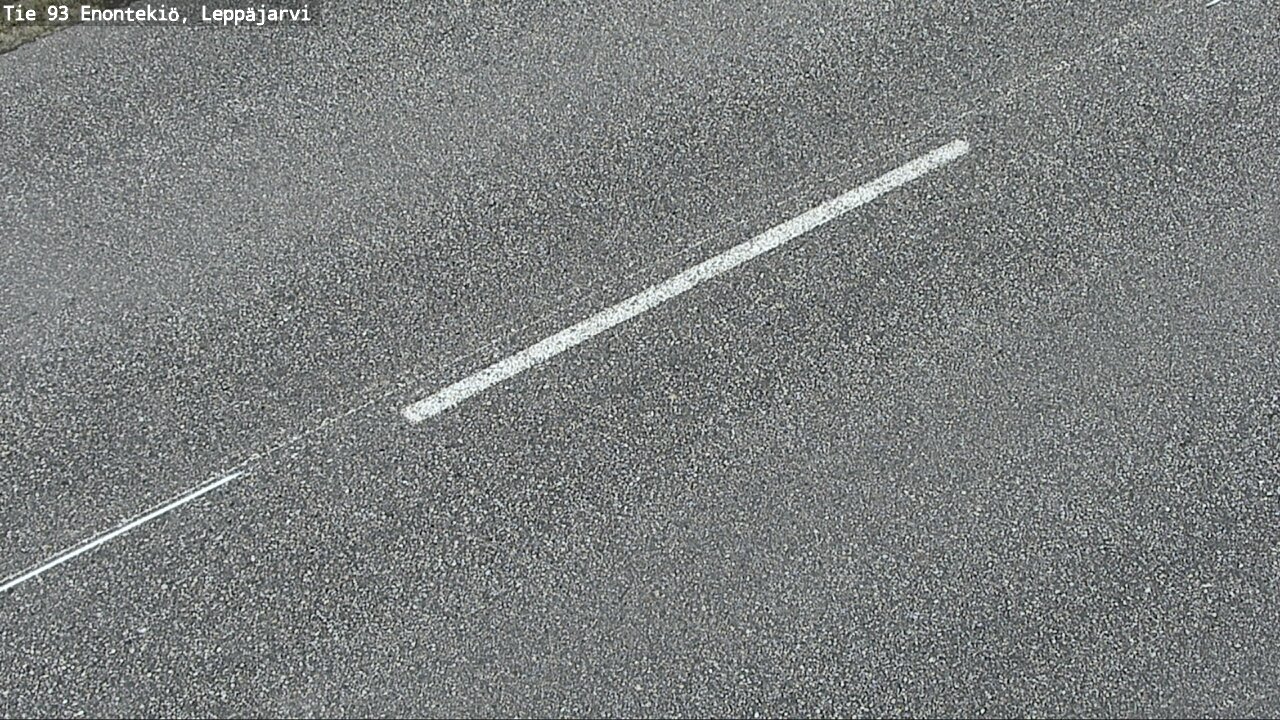 Weather Camera Image Road 93 Enontekiö, Leppäjärvi, Enontekiö, Lappi