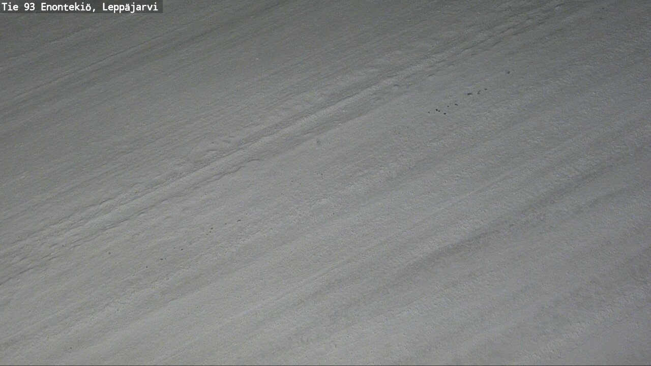 Weather Camera Image Road 93 Enontekiö, Leppäjärvi, Enontekiö, Lappi