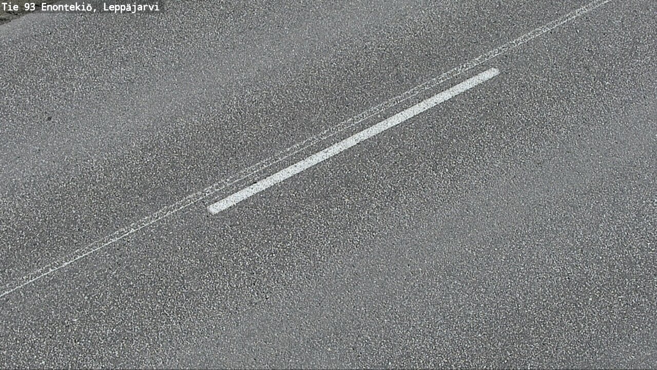 Weather Camera Image Väg 93 Enontekis, Leppäjärvi, Enontekiö, Lappi