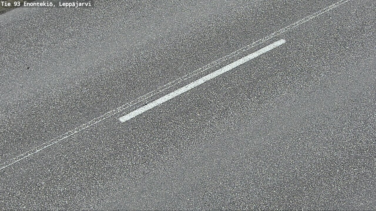 Weather Camera Image Väg 93 Enontekis, Leppäjärvi, Enontekiö, Lappi
