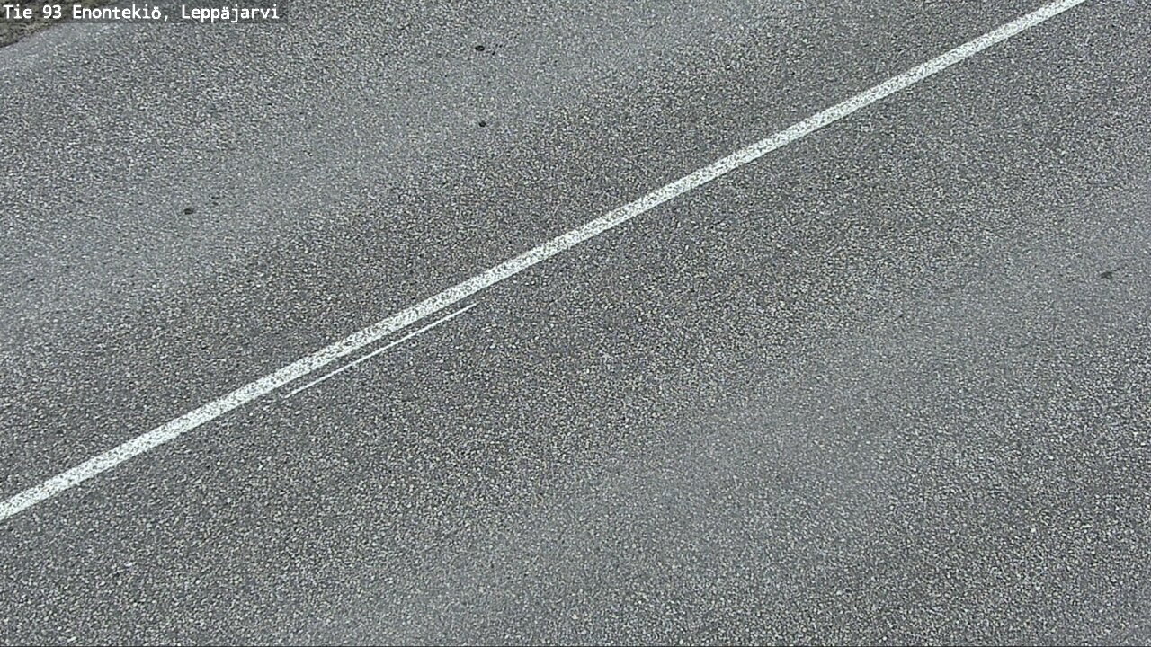 Weather Camera Image Road 93 Enontekiö, Leppäjärvi, Enontekiö, Lappi