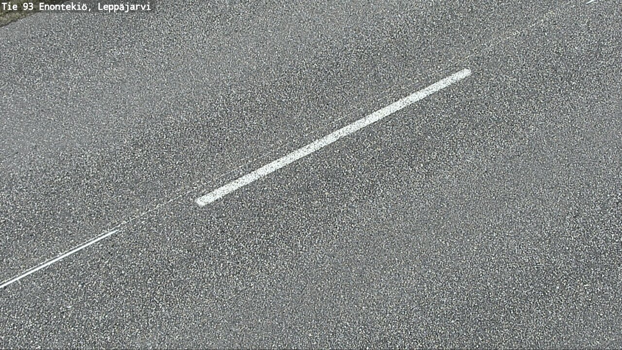 Weather Camera Image Road 93 Enontekiö, Leppäjärvi, Enontekiö, Lappi