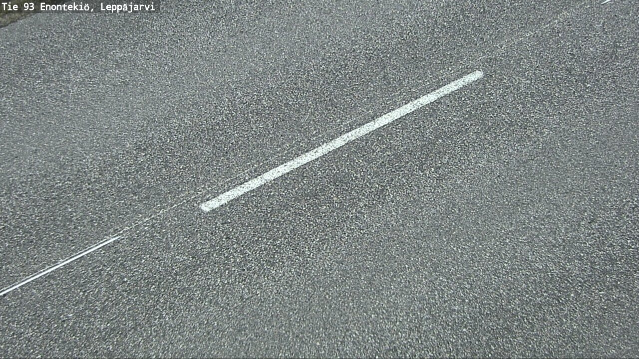 Weather Camera Image Road 93 Enontekiö, Leppäjärvi, Enontekiö, Lappi