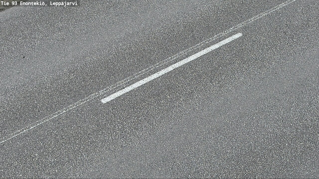 Weather Camera Image Väg 93 Enontekis, Leppäjärvi, Enontekiö, Lappi