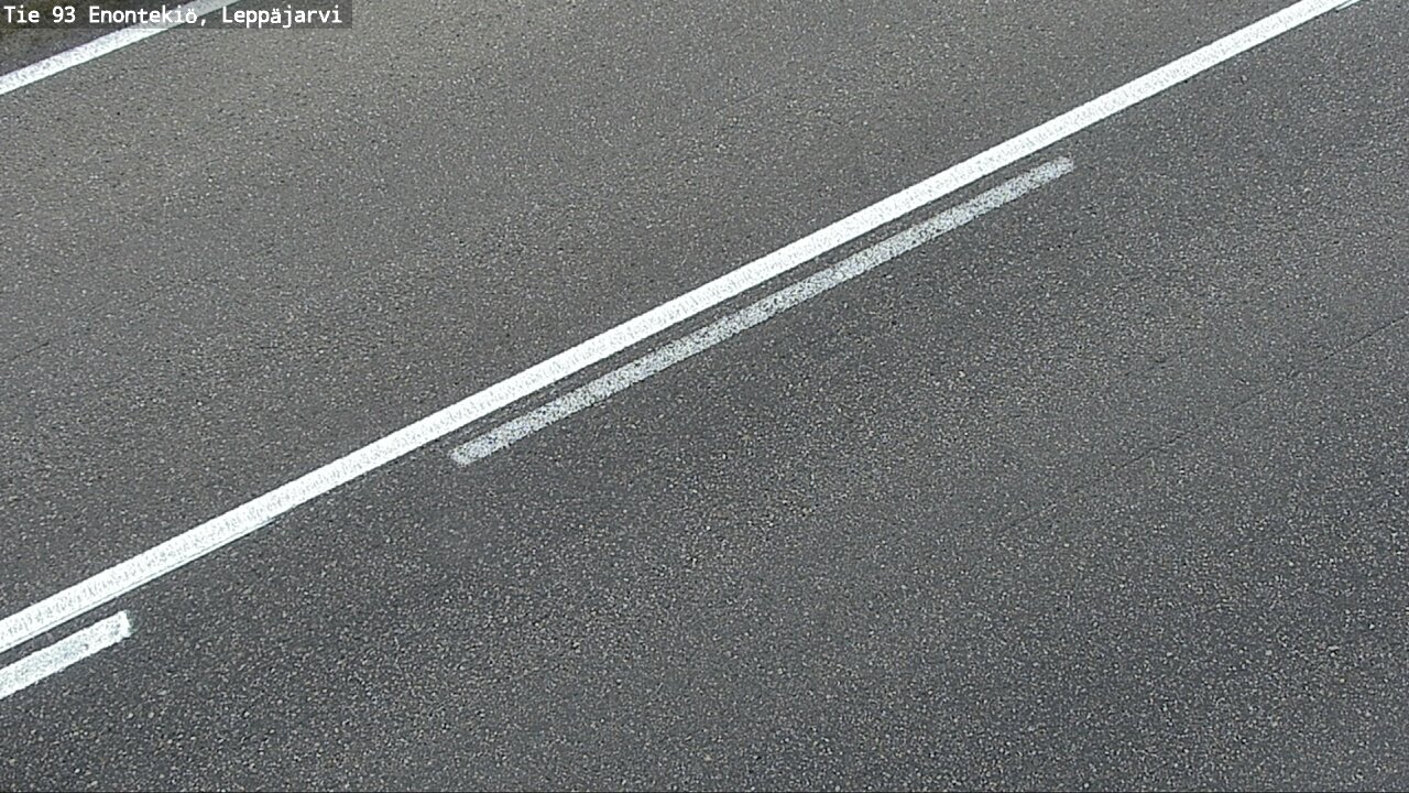 Weather Camera Image Road 93 Enontekiö, Leppäjärvi, Enontekiö, Lappi