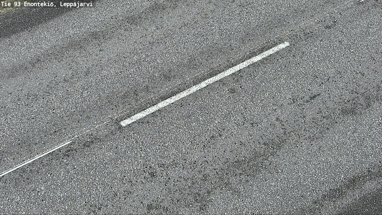 Weather Camera Image Road 93 Enontekiö, Leppäjärvi, Enontekiö, Lappi