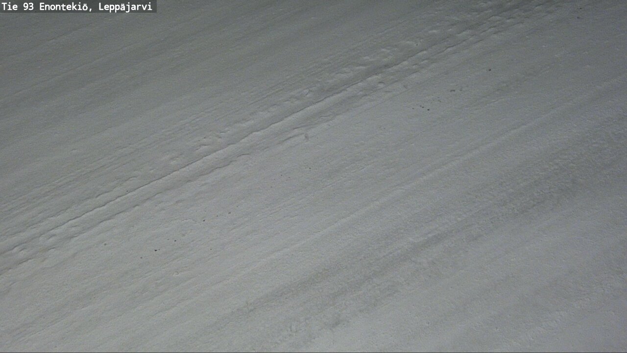 Weather Camera Image Road 93 Enontekiö, Leppäjärvi, Enontekiö, Lappi