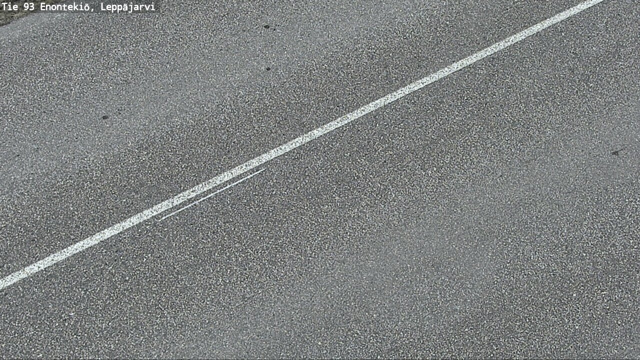Weather Camera Image Väg 93 Enontekis, Leppäjärvi, Enontekiö, Lappi