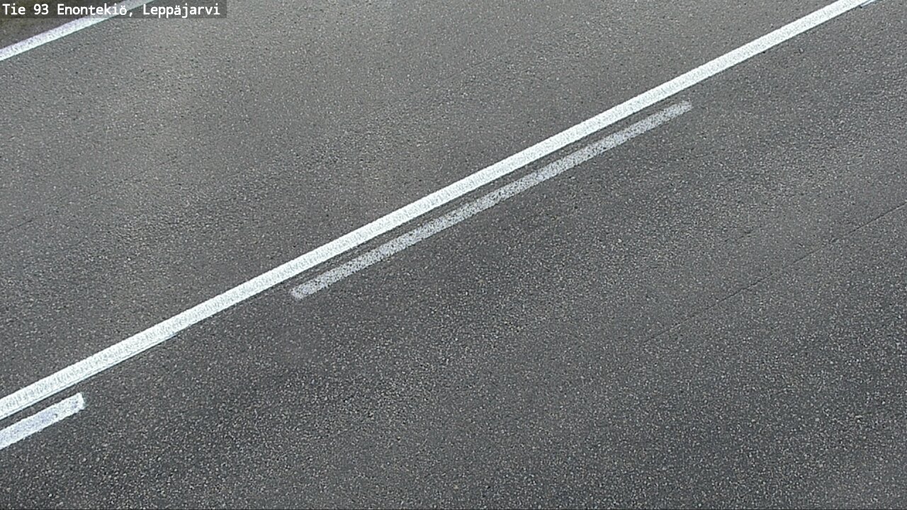 Weather Camera Image Road 93 Enontekiö, Leppäjärvi, Enontekiö, Lappi