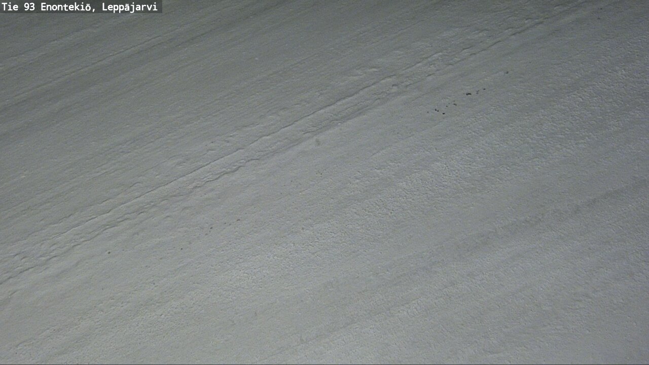Weather Camera Image Road 93 Enontekiö, Leppäjärvi, Enontekiö, Lappi