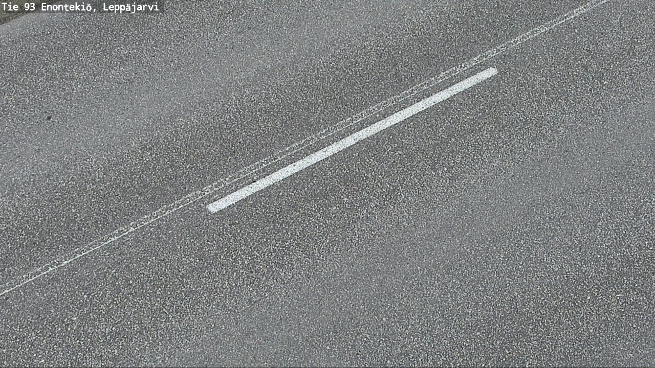 Weather Camera Image Väg 93 Enontekis, Leppäjärvi, Enontekiö, Lappi