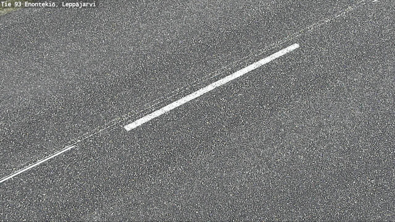 Weather Camera Image Road 93 Enontekiö, Leppäjärvi, Enontekiö, Lappi