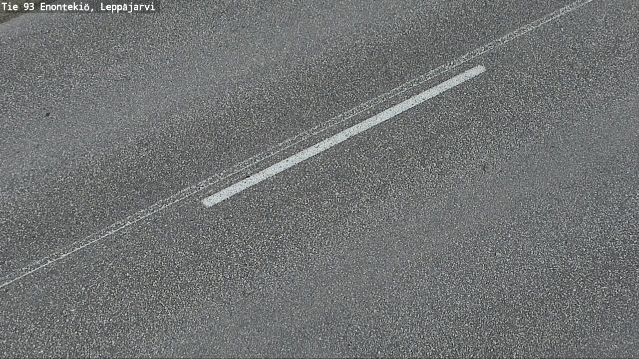 Weather Camera Image Väg 93 Enontekis, Leppäjärvi, Enontekiö, Lappi