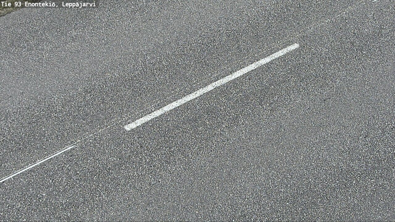 Weather Camera Image Road 93 Enontekiö, Leppäjärvi, Enontekiö, Lappi