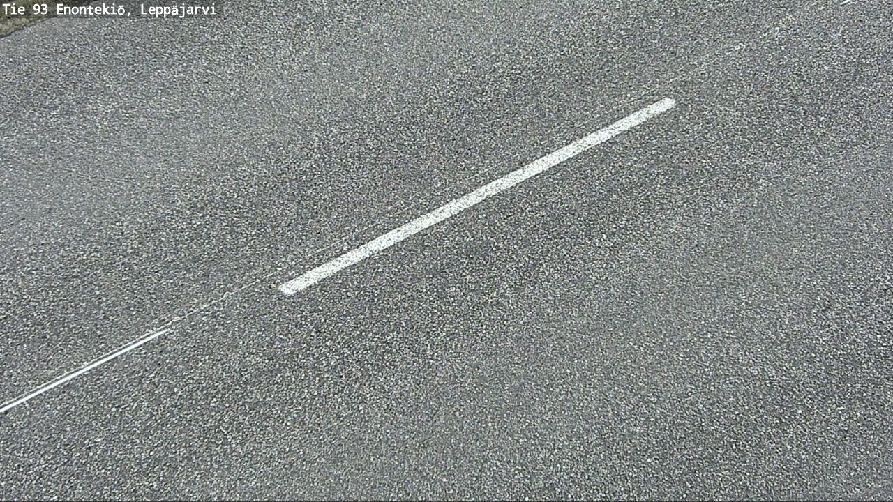 Weather Camera Image Road 93 Enontekiö, Leppäjärvi, Enontekiö, Lappi