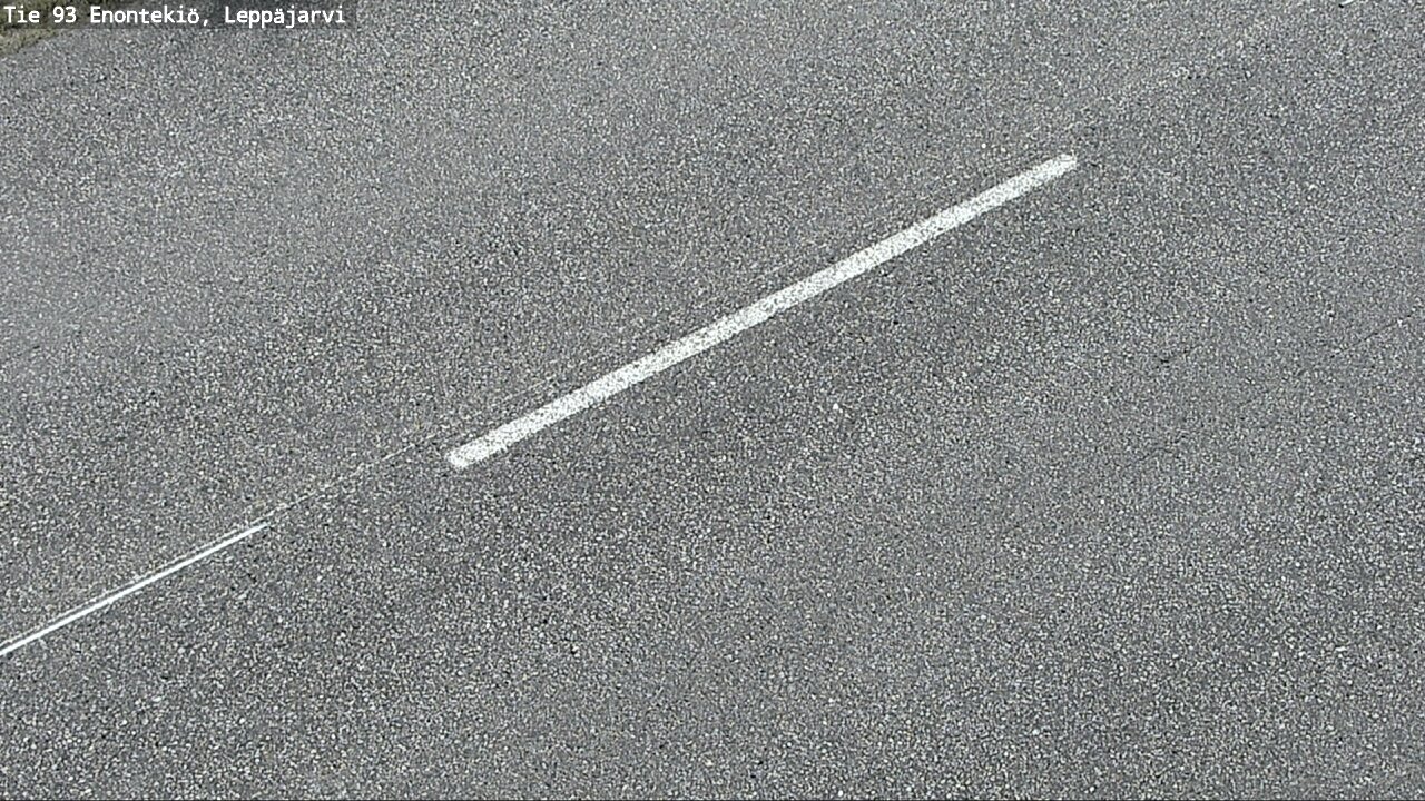 Weather Camera Image Road 93 Enontekiö, Leppäjärvi, Enontekiö, Lappi