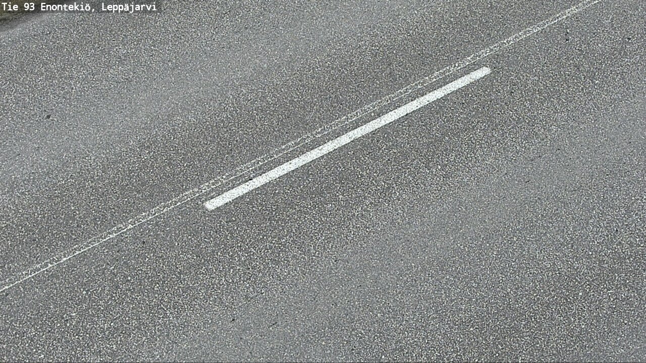 Weather Camera Image Väg 93 Enontekis, Leppäjärvi, Enontekiö, Lappi