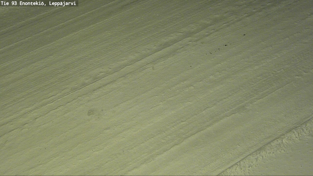 Weather Camera Image Road 93 Enontekiö, Leppäjärvi, Enontekiö, Lappi