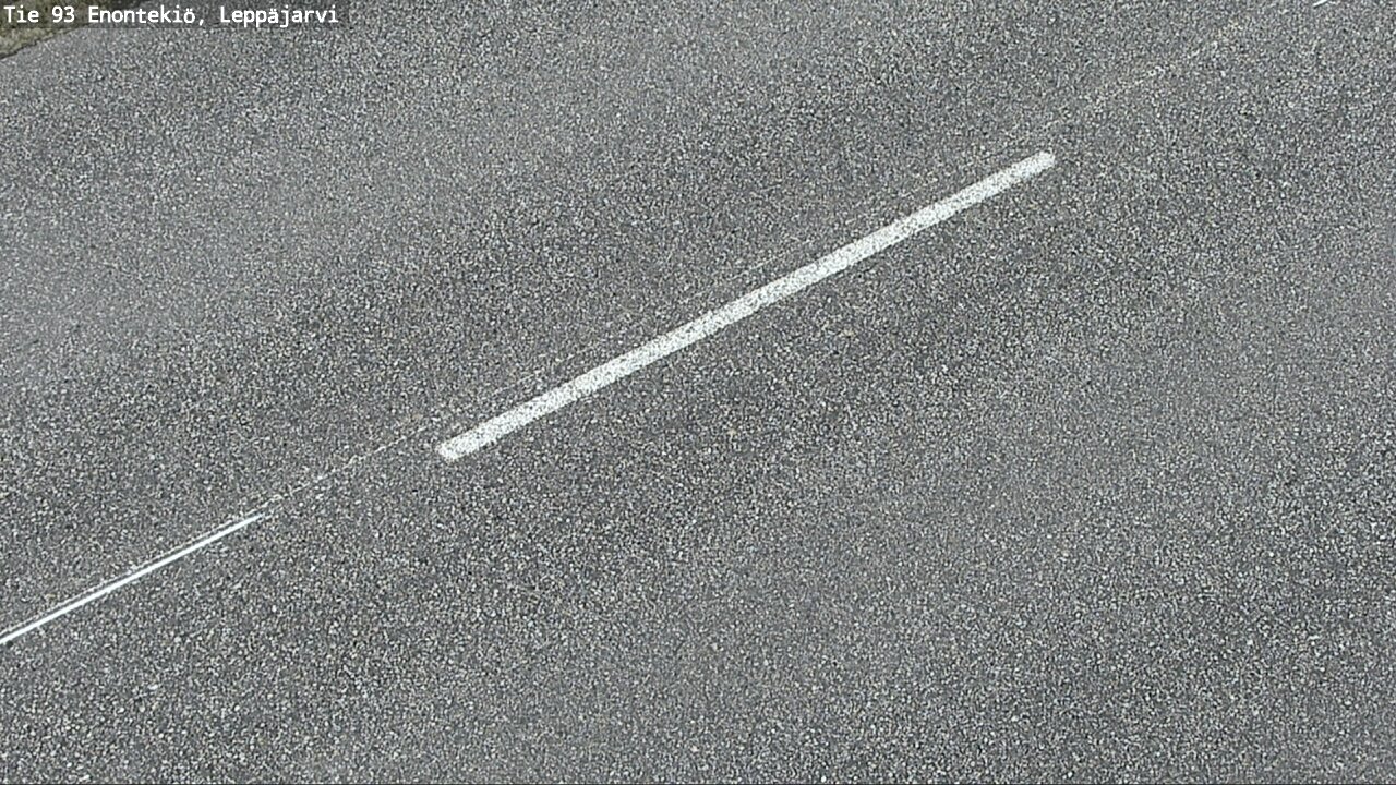 Weather Camera Image Road 93 Enontekiö, Leppäjärvi, Enontekiö, Lappi