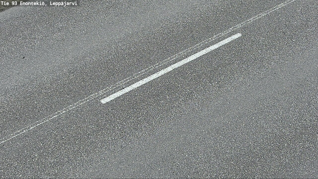 Weather Camera Image Road 93 Enontekiö, Leppäjärvi, Enontekiö, Lappi