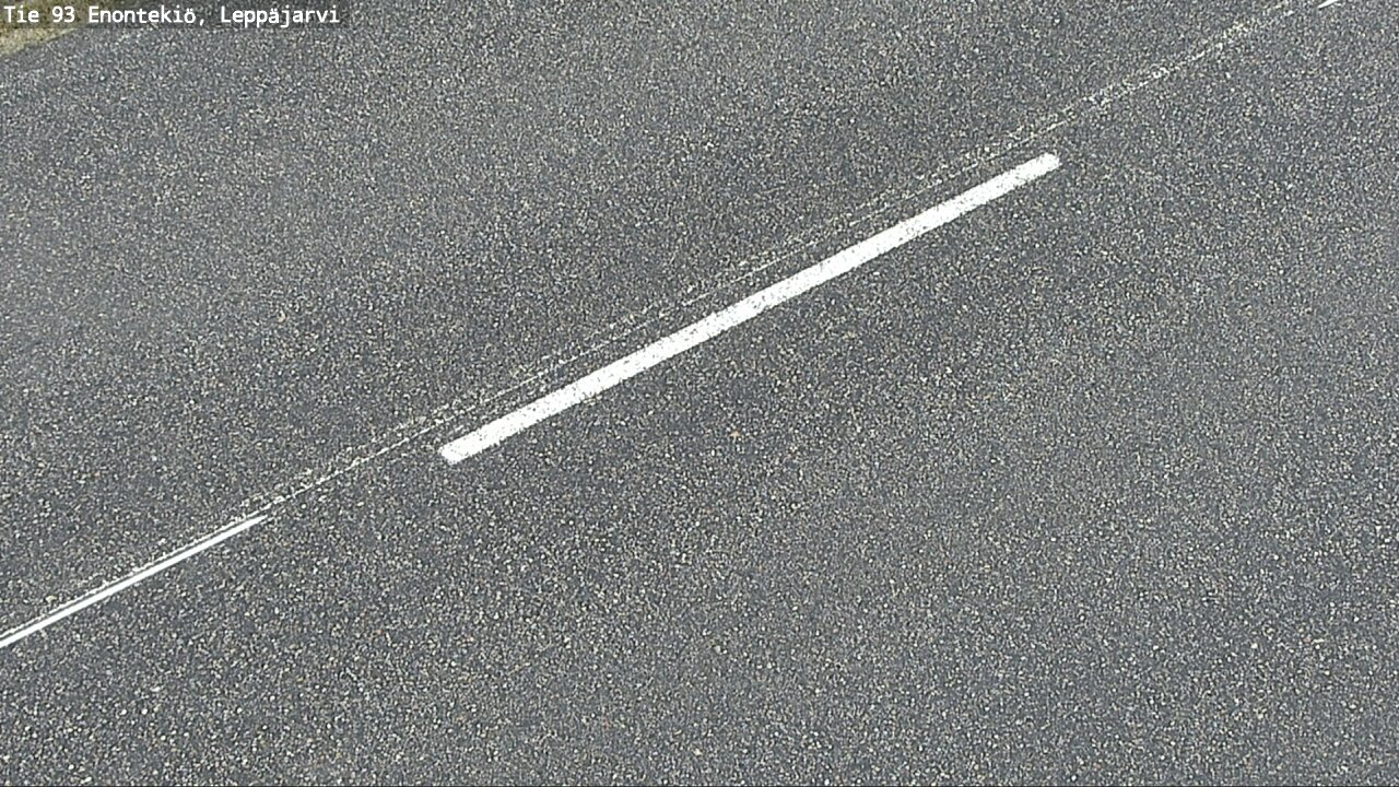 Weather Camera Image Road 93 Enontekiö, Leppäjärvi, Enontekiö, Lappi