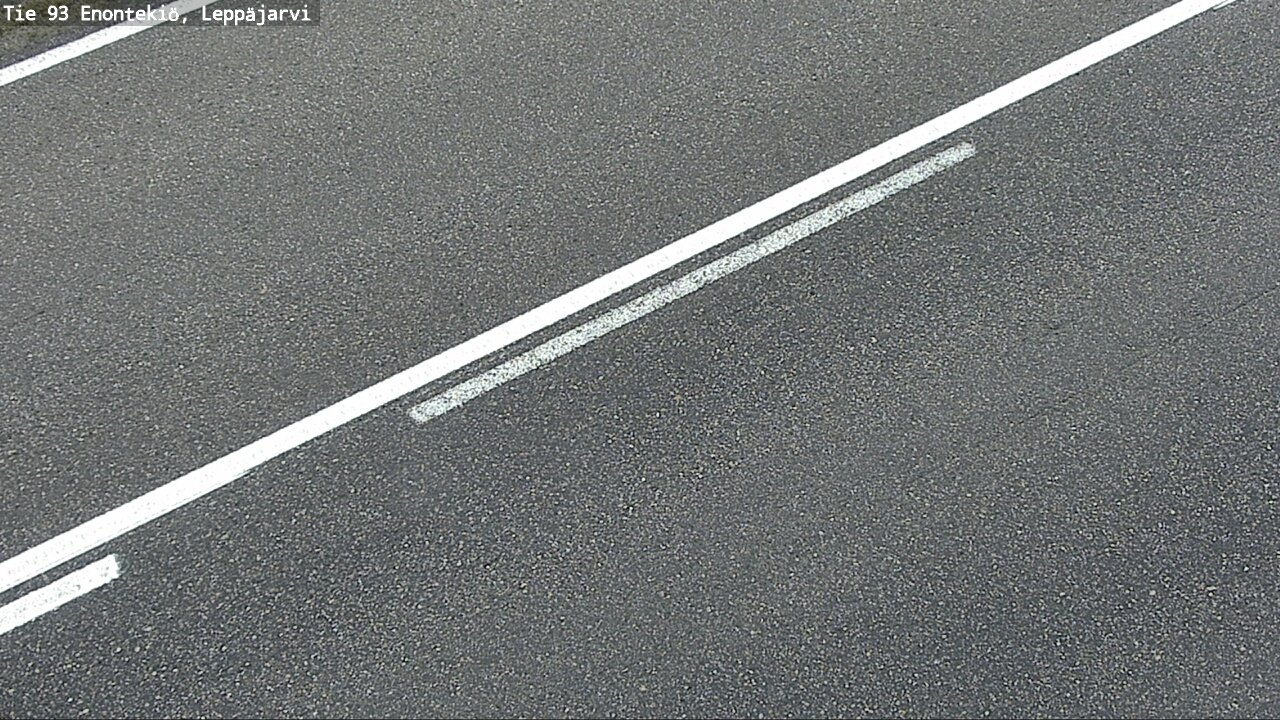 Weather Camera Image Road 93 Enontekiö, Leppäjärvi, Enontekiö, Lappi